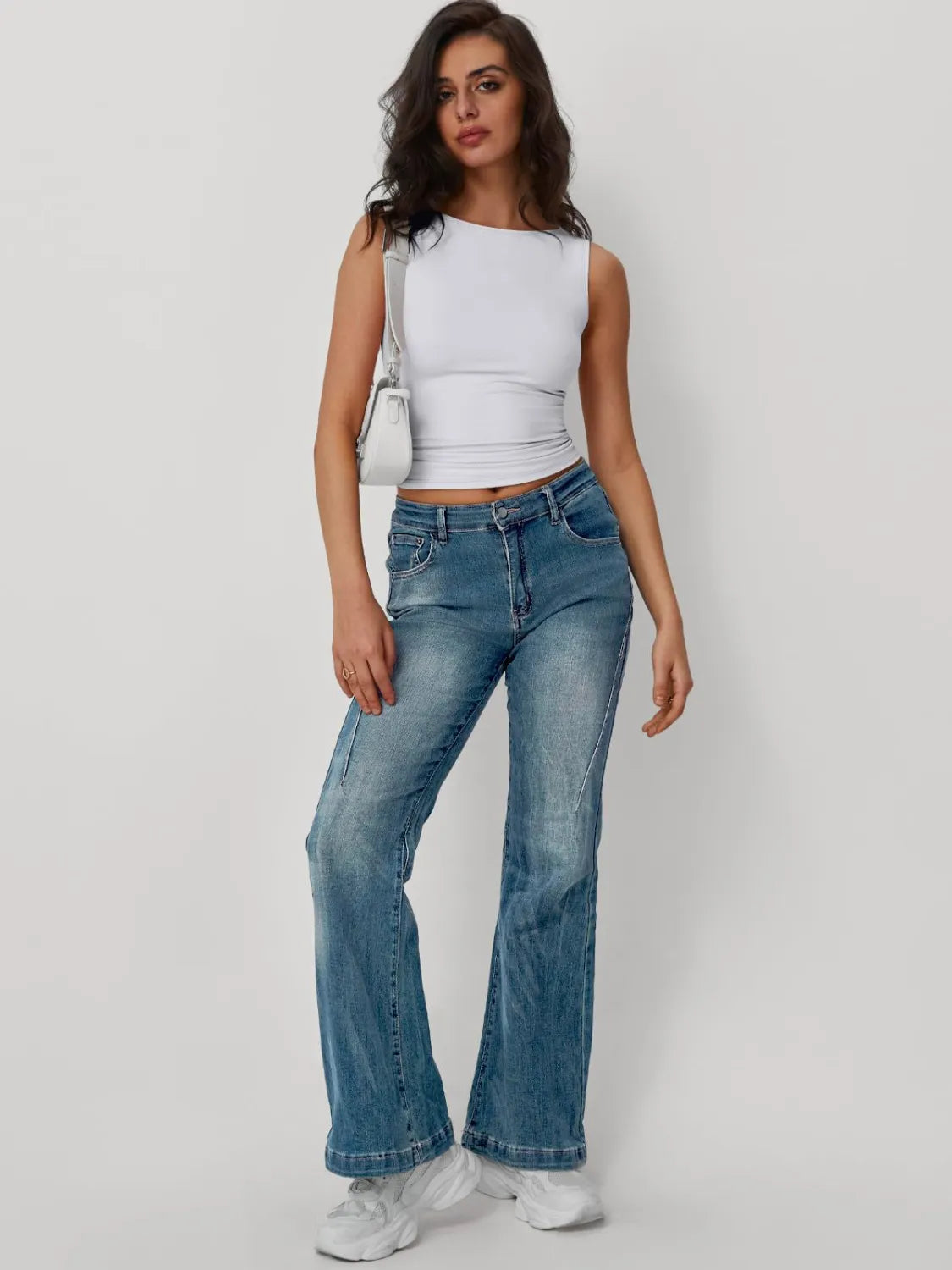 Solid Round Neck Tank