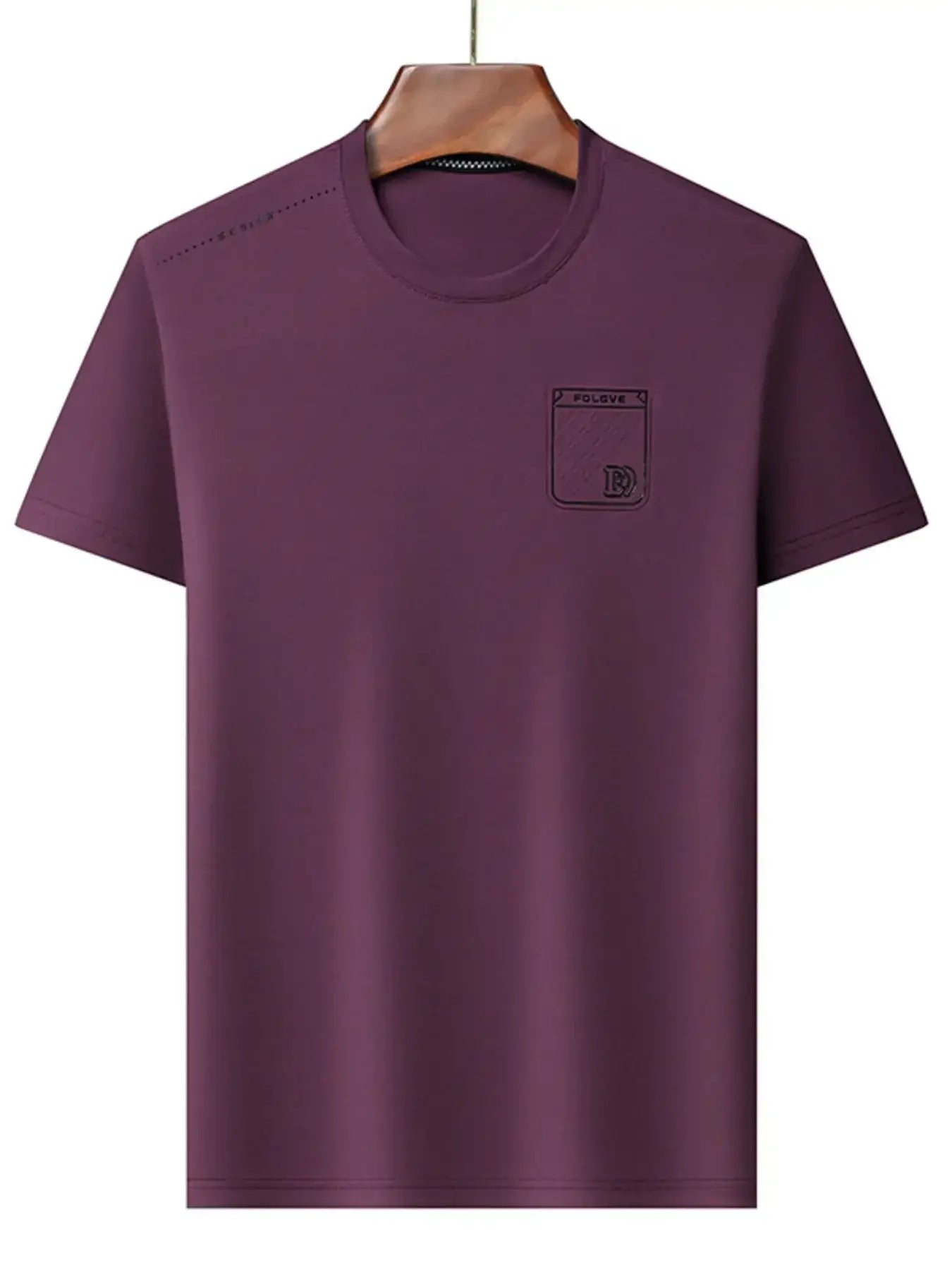 Men's Plus Size Round Neck Short Sleeve T-Shirt