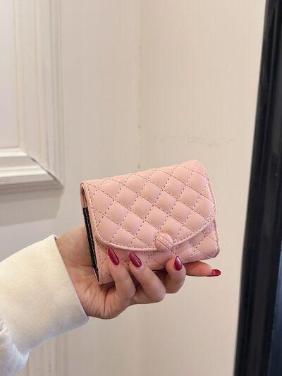 PU Leather Solid Color Wallet - Clothes For Her Online Store