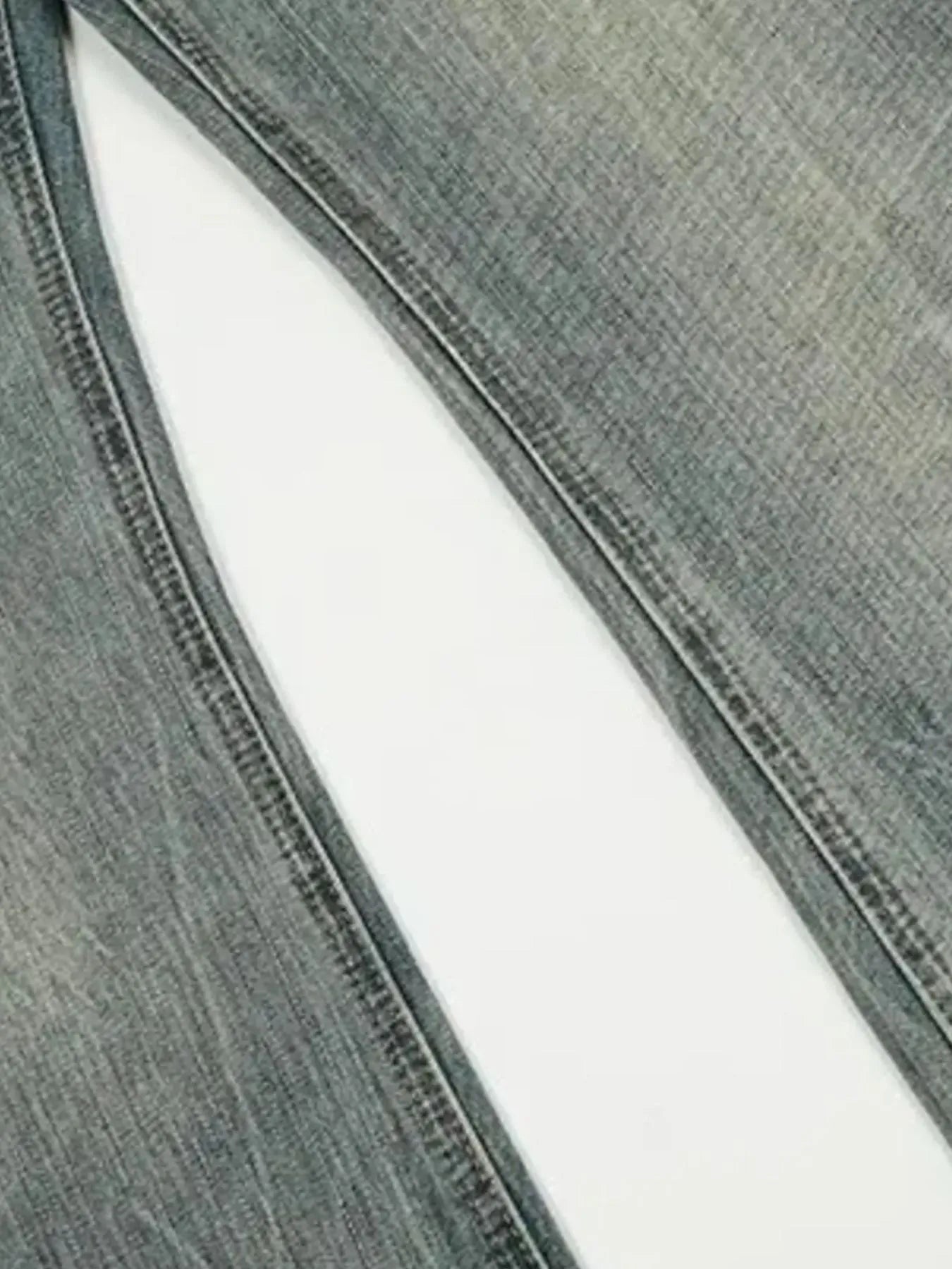 Men's Vintage Wash Straight Leg Jeans