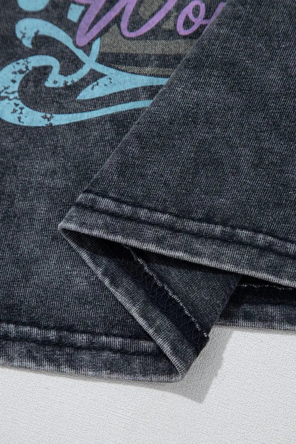 Graphic Mineral Washed Vintage Tee - Clothes For Her Online Store