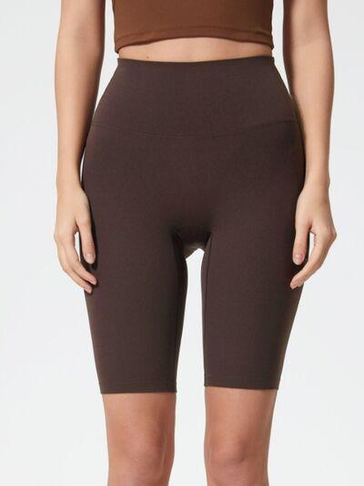 Millennia High Rise Wide Waistband Active Shorts - Clothes For Her Online Store