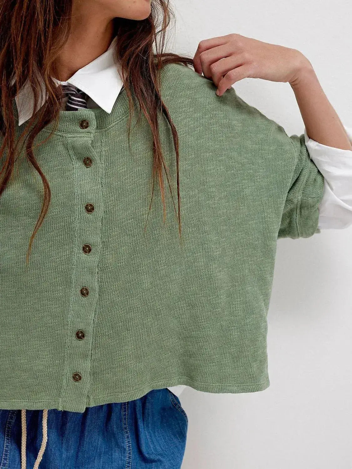Button Down Half Sleeve Shirt - Clothes For Her Online Store