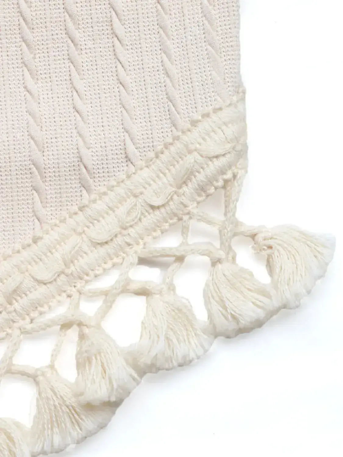 Tassel Grecian Neck Cami - Clothes For Her Online Store