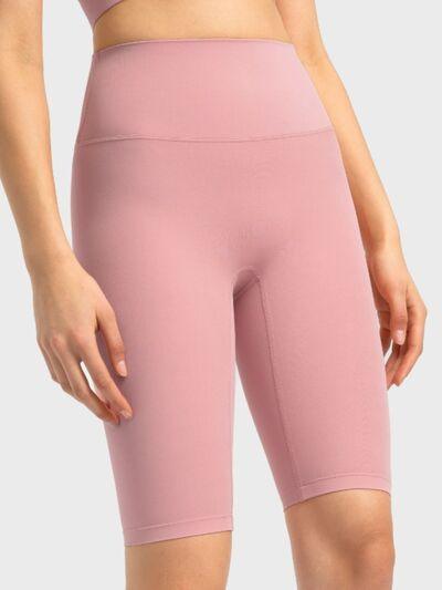 Millennia High Rise Wide Waistband Active Shorts - Clothes For Her Online Store