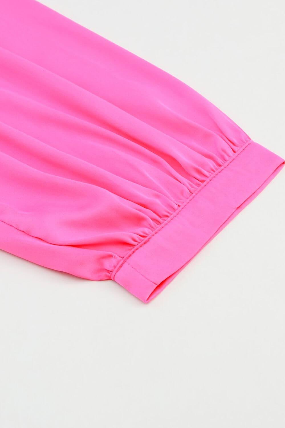 Round Neck Long Sleeve Blouse - Clothes For Her Online Store