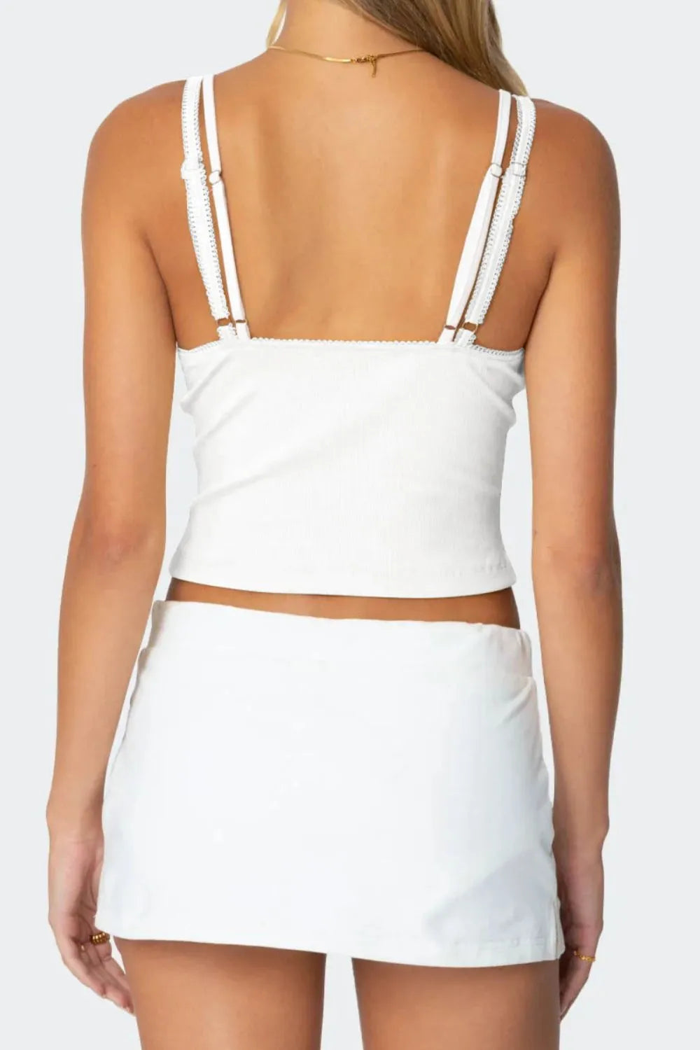 Lace Detail V-Neck Cami