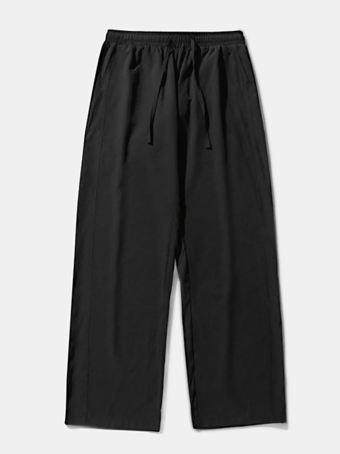 Men's Drawstring Wide Leg Pants