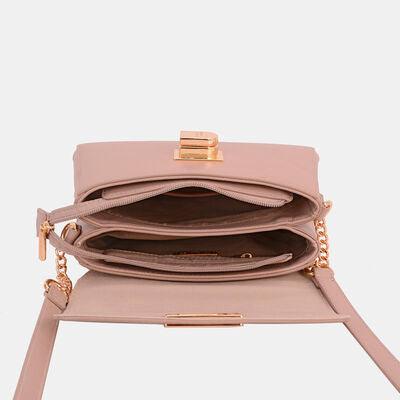 David Jones PU Leather Crossbody Bag - Clothes For Her Online Store