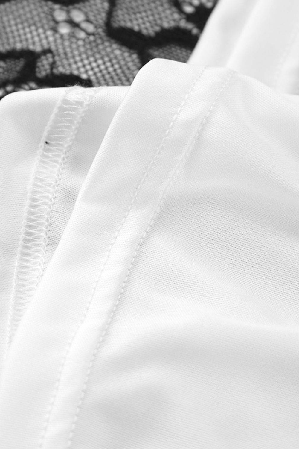 Lace Sweetheart Neck Flare Sleeve Mini Dress - Clothes For Her Online Store