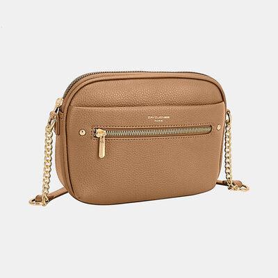 David Jones Chain Detail Small Crossbody Bag - Clothes For Her Online Store