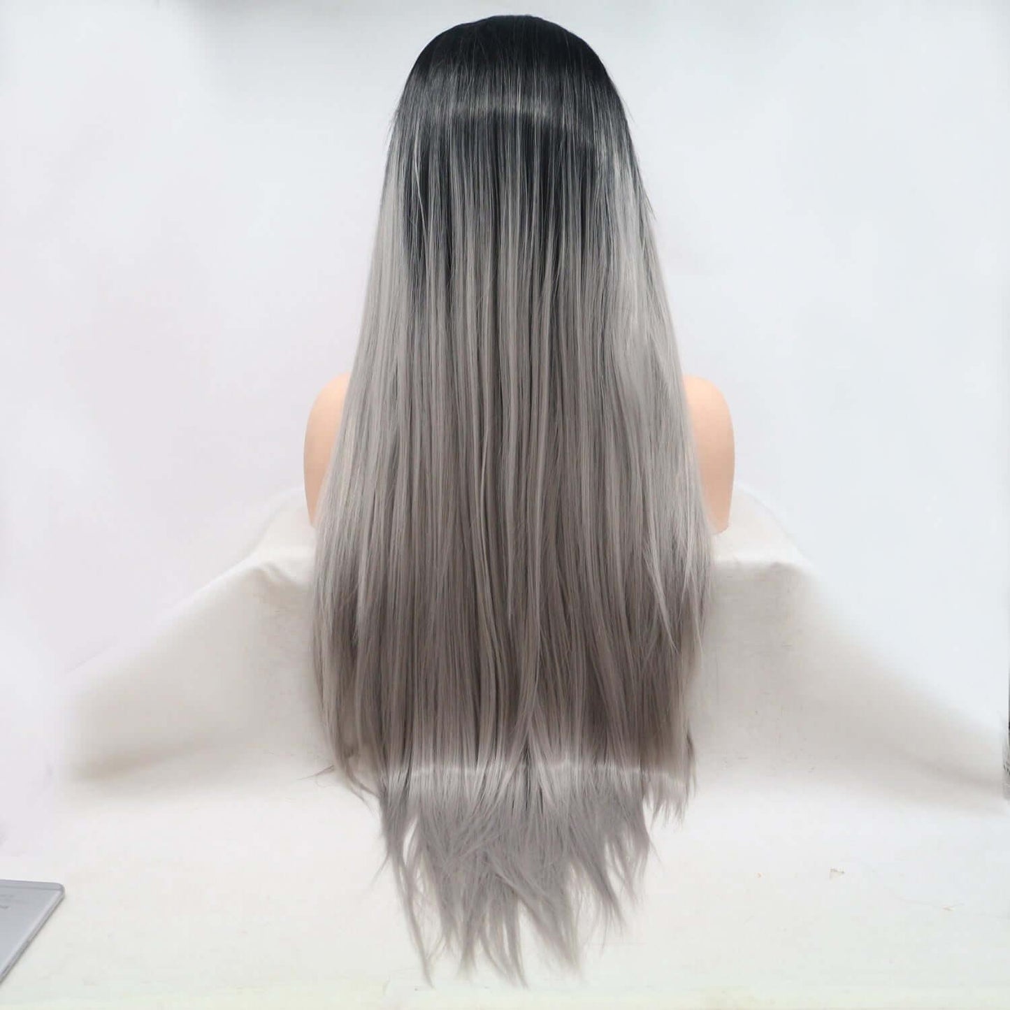 13*3" Lace Front Wigs Synthetic Long Straight 24" 130% Density - Clothes For Her Online Store