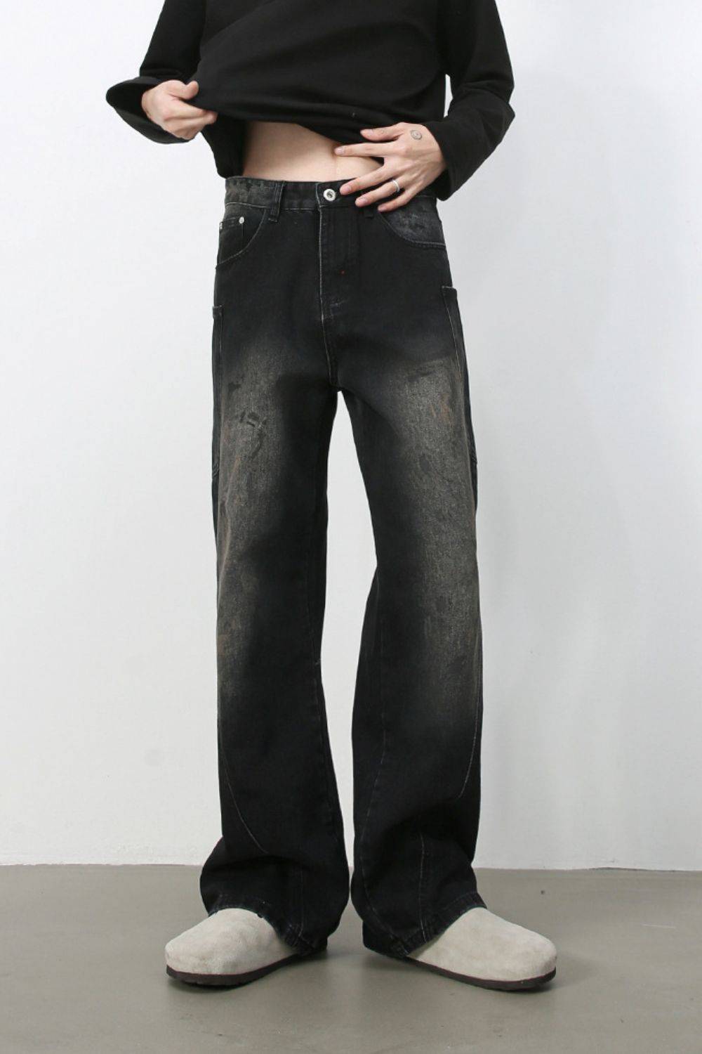 Men's Loose Fit Jeans - Clothes For Her Online Store
