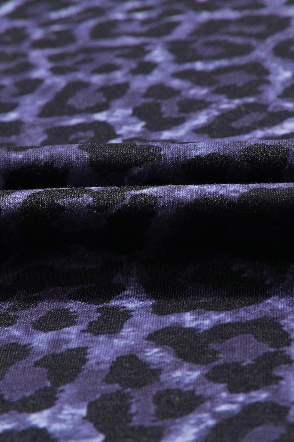 WILD LIKE THE WEST Graphic Leopard T-Shirt - Clothes For Her Online Store