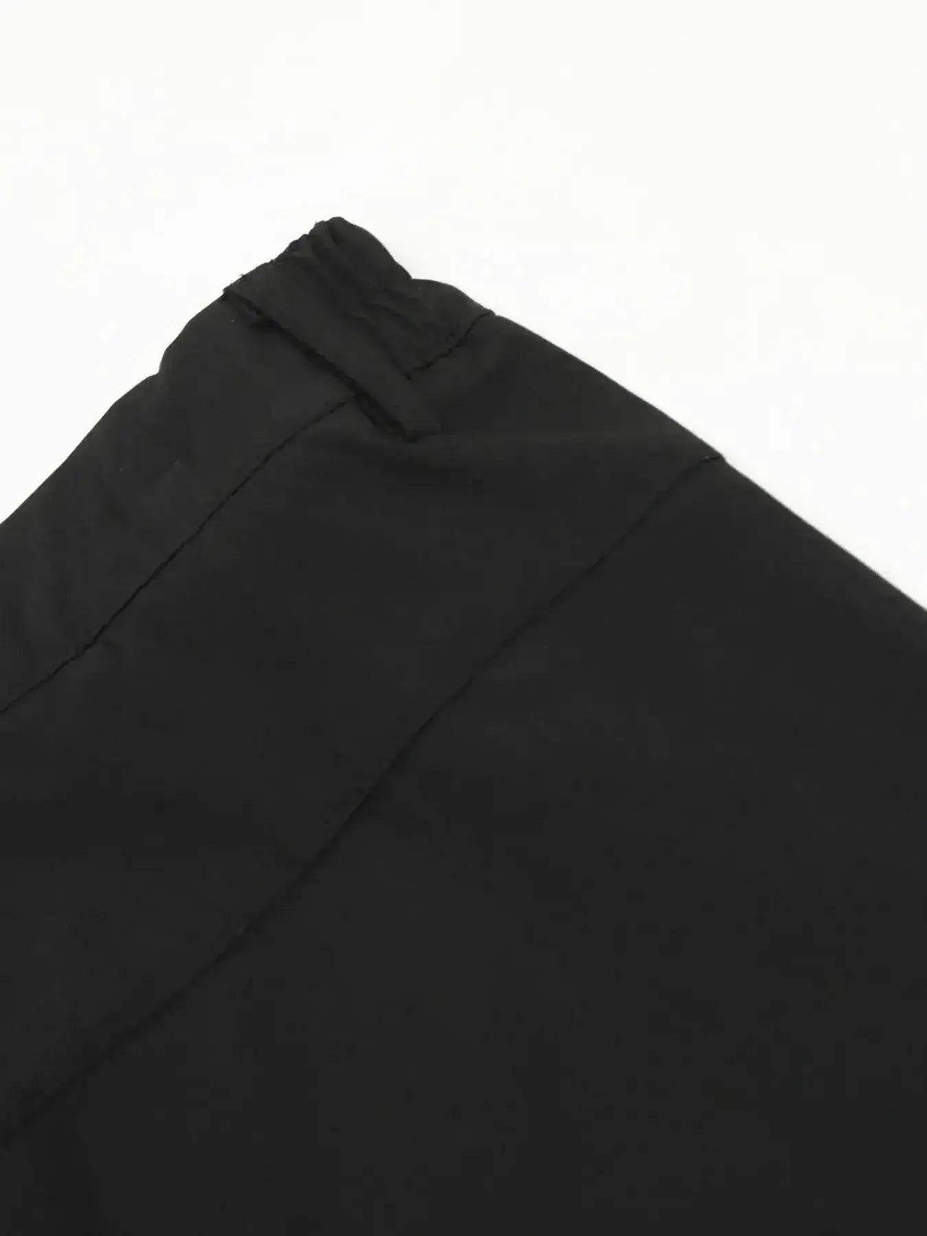 Men's High Waist Slim Straight Pants