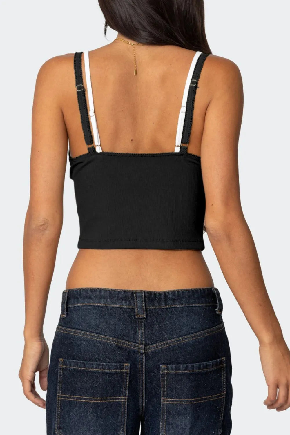 Lace Detail V-Neck Cami