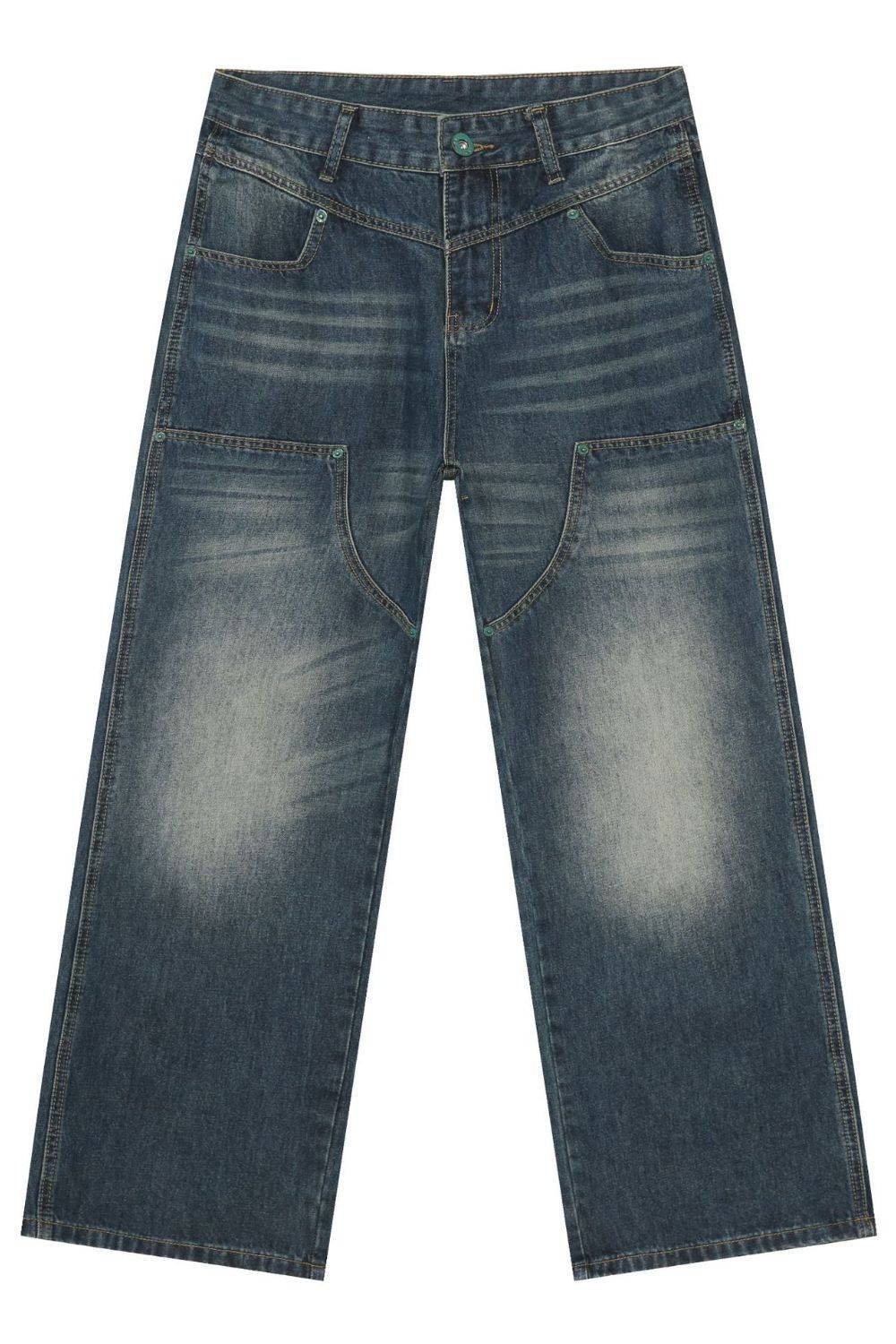 Men's Wide Leg Jeans - Clothes For Her Online Store