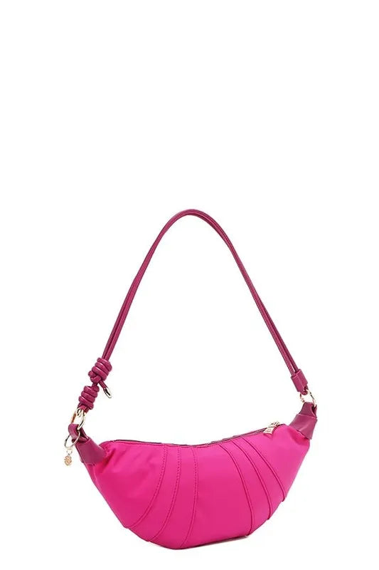Nicole Lee USA Color Patch Croissant Bag