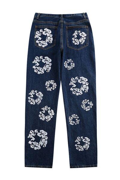 Men's Graphic Straight Leg Jeans - Clothes For Her Online Store