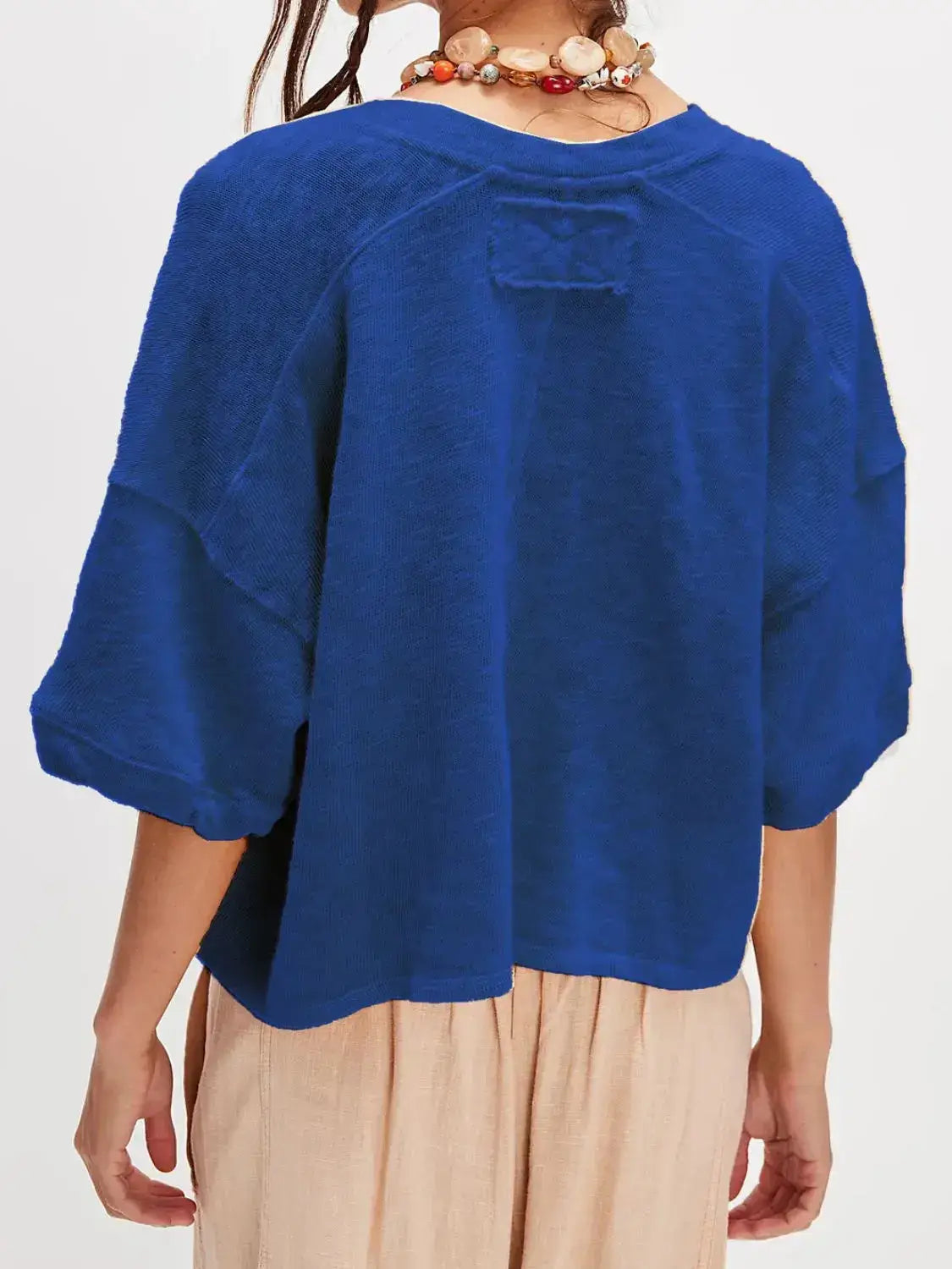 Button Down Half Sleeve Shirt - Clothes For Her Online Store