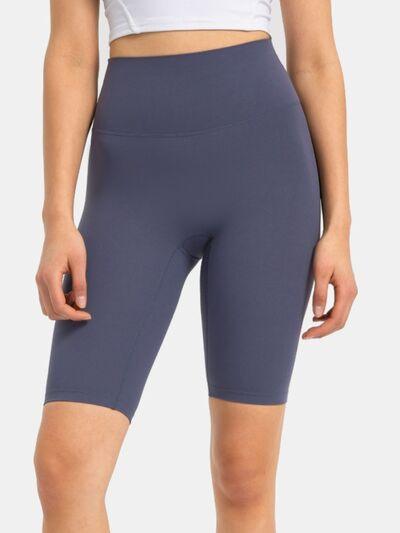 Millennia High Rise Wide Waistband Active Shorts - Clothes For Her Online Store