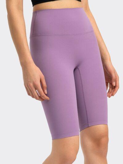 Millennia High Rise Wide Waistband Active Shorts - Clothes For Her Online Store