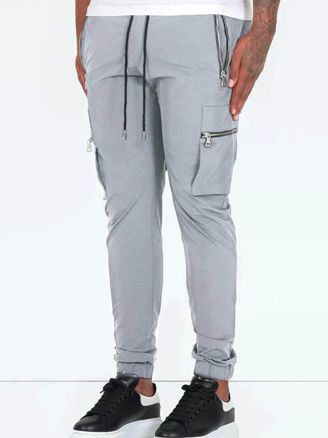 Men's Drawstring Pants with Pockets