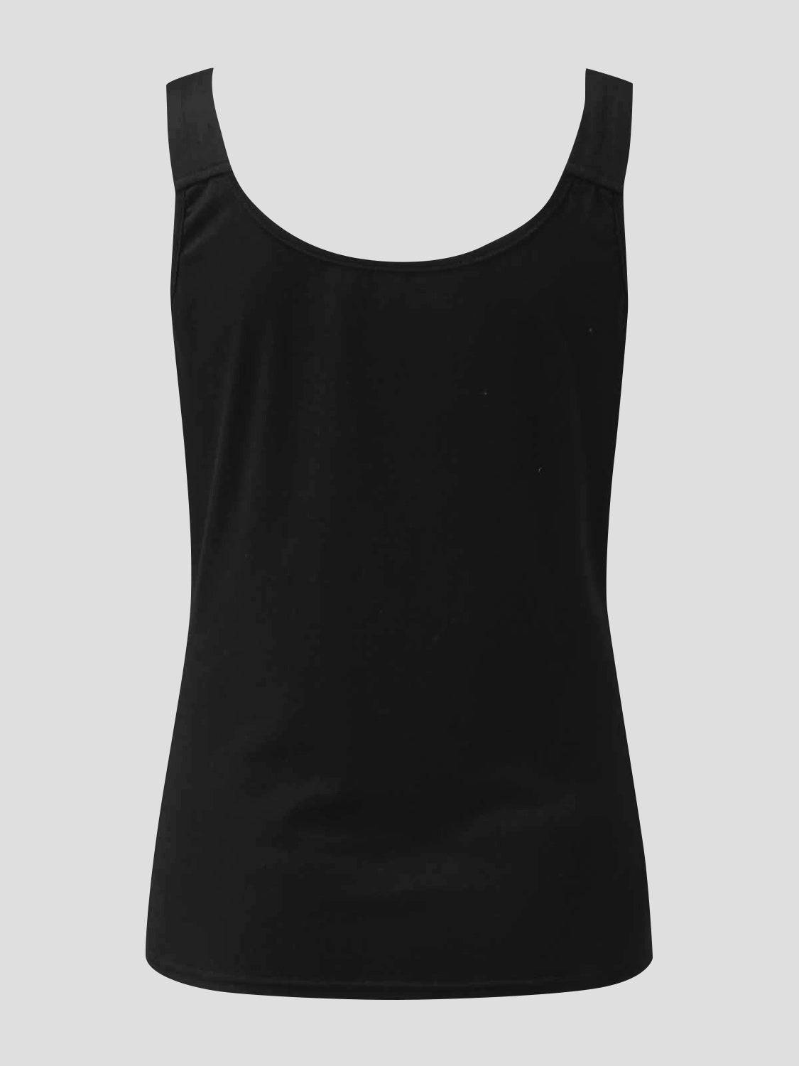Full Size Lace Detail Sweetheart Neck Tank - Clothes For Her Online Store