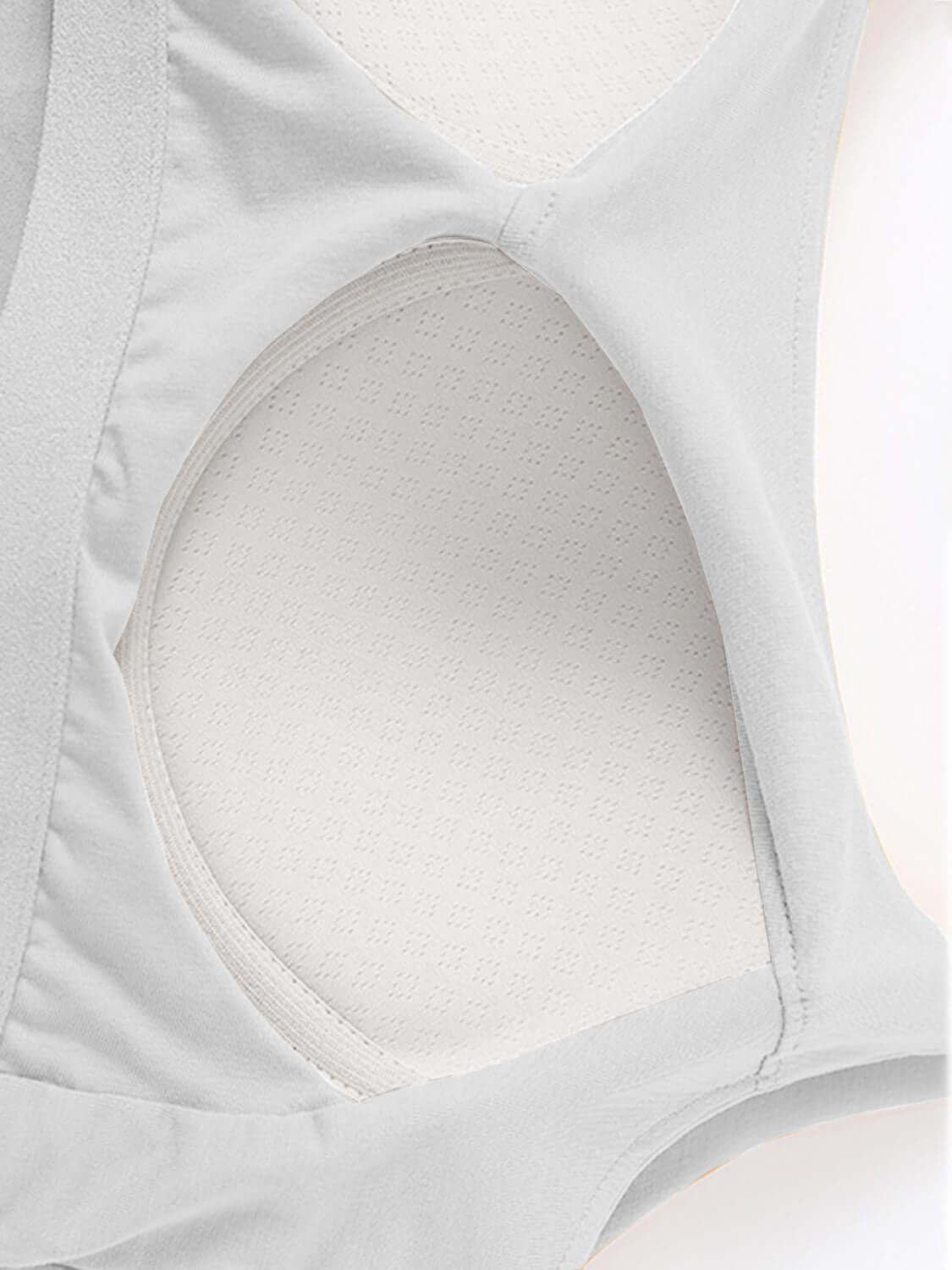 Scoop Neck Cropped Cami with Chest Pads - Clothes For Her Online Store
