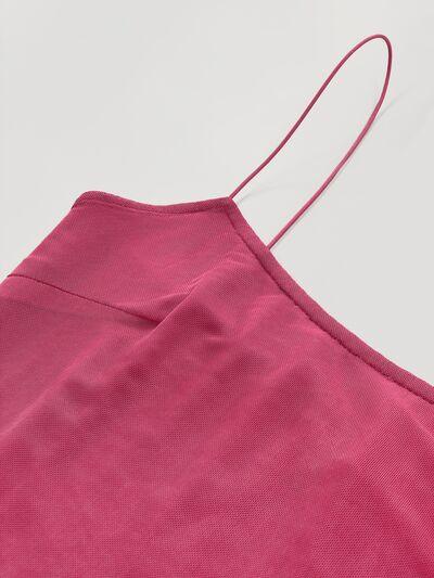 Ruched Maxi Cami Dress - Clothes For Her Online Store