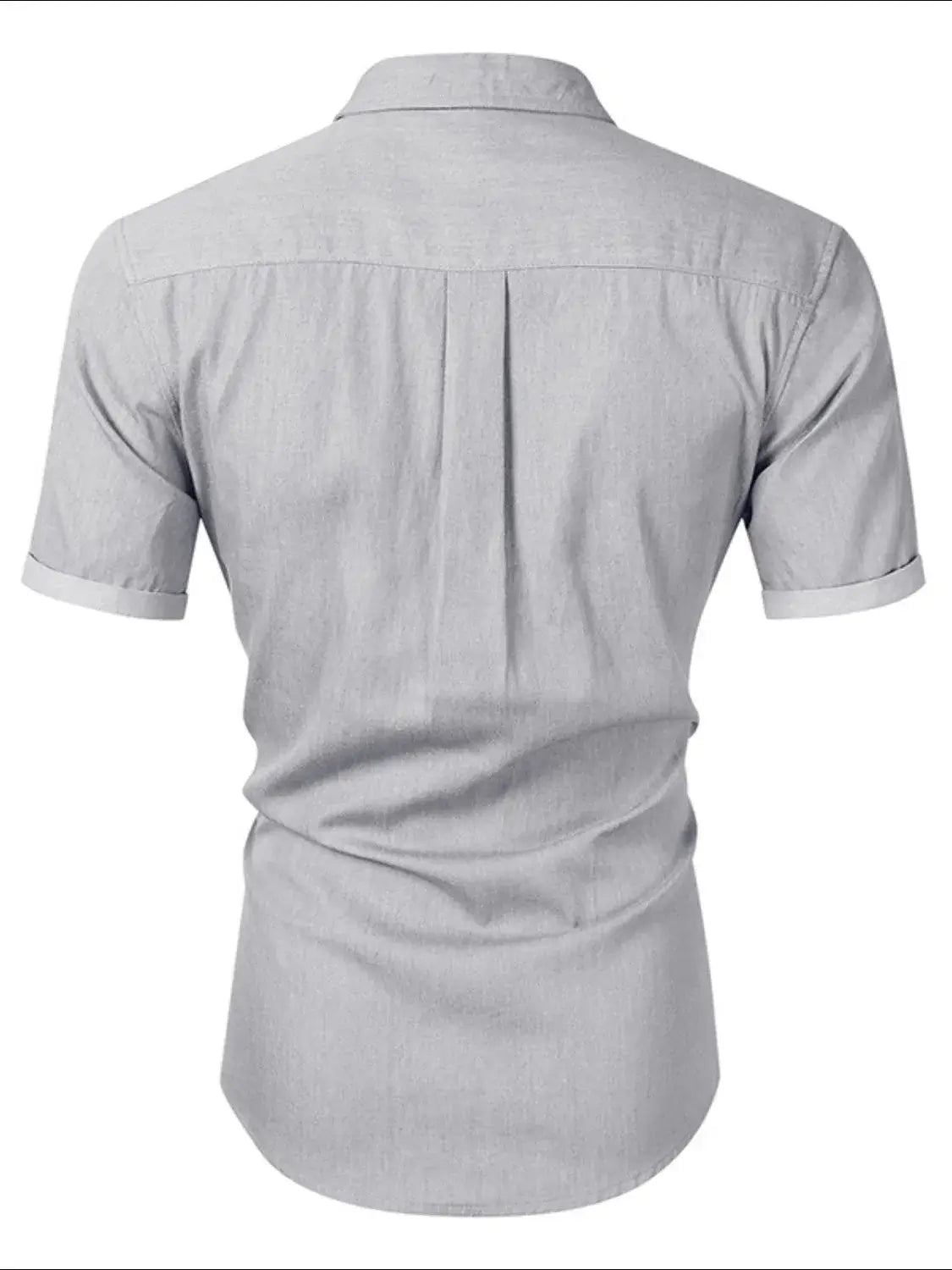 Men's Button Up Short Sleeve Shirt