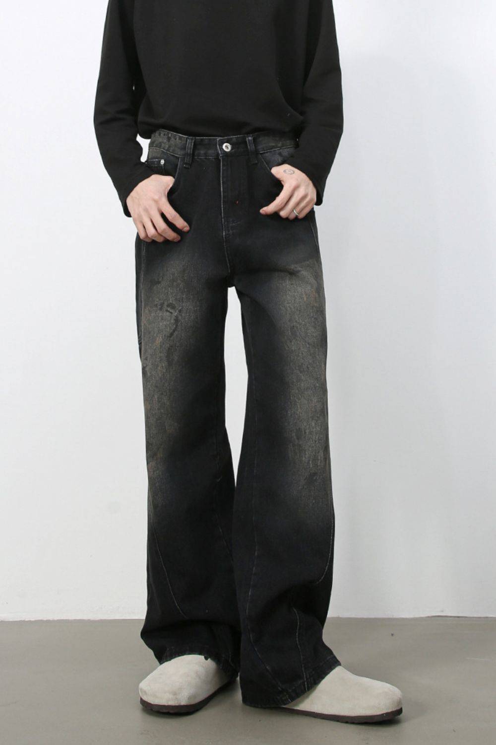 Men's Loose Fit Jeans - Clothes For Her Online Store