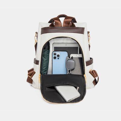 PU Leather Backpack Bag - Clothes For Her Online Store