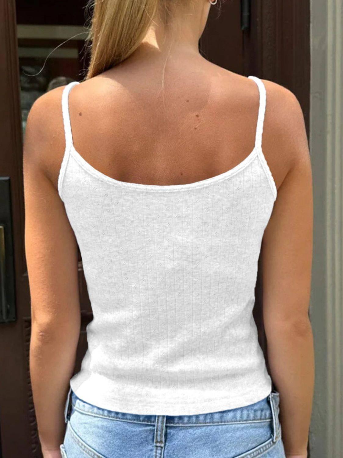 Devine Scoop Neck Cami - Clothes For Her Online Store