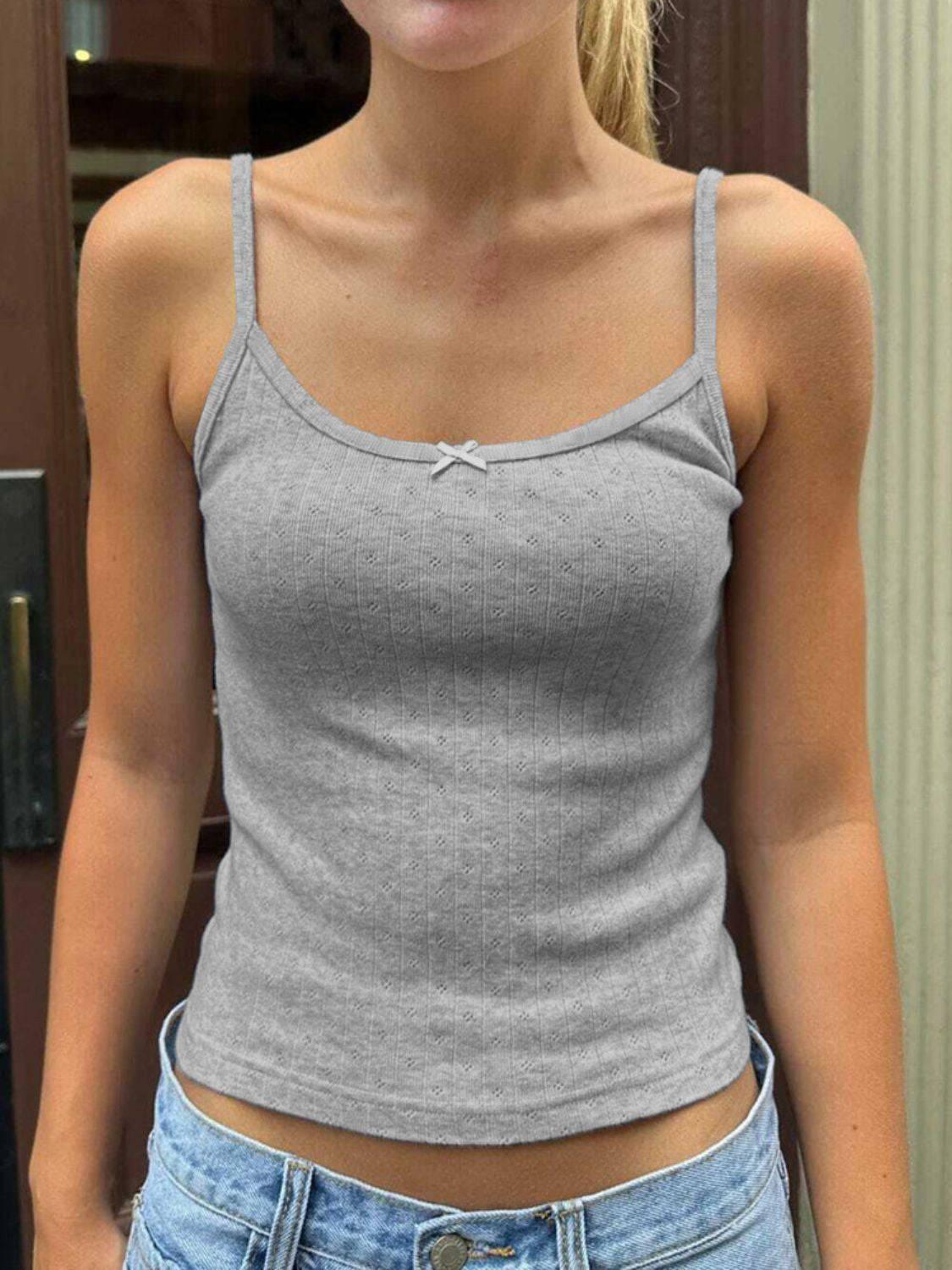 Devine Scoop Neck Cami - Clothes For Her Online Store