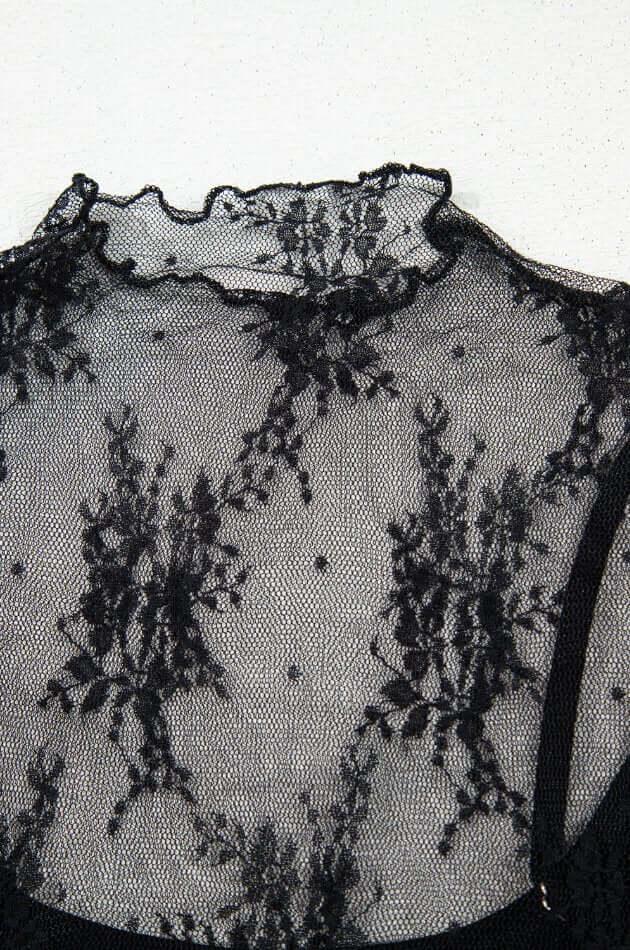 Floral Sheer Mesh Short Sleeve Top and Cami Set - Clothes For Her Online Store