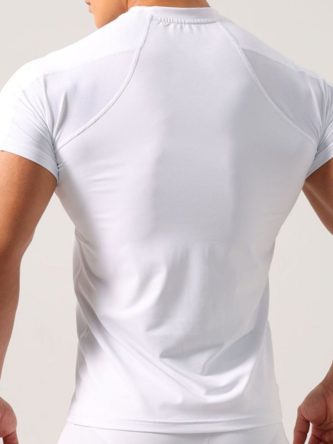 Men's Plus Size Round Neck Short Sleeve T-Shirt
