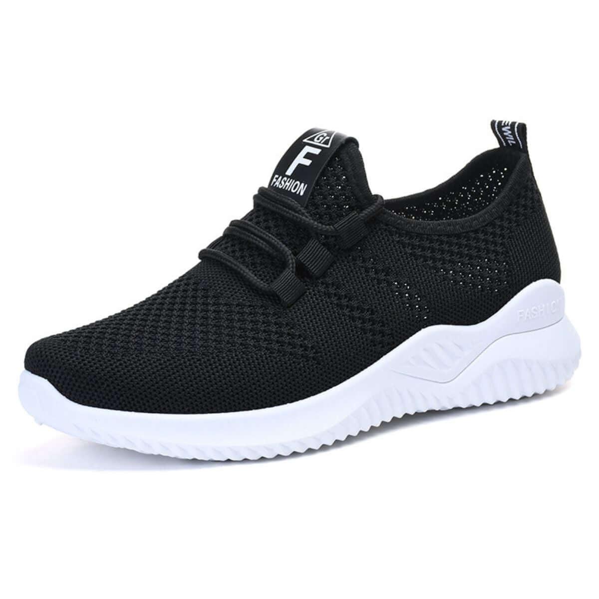 Breathable Mesh Lace Up Athletic - Clothes For Her Online Store
