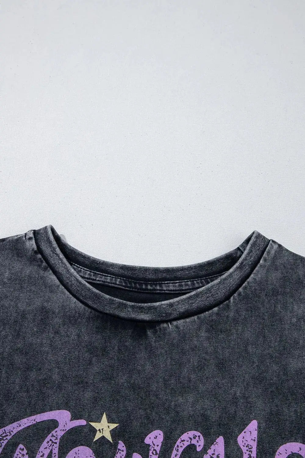 Graphic Mineral Washed Vintage Tee - Clothes For Her Online Store