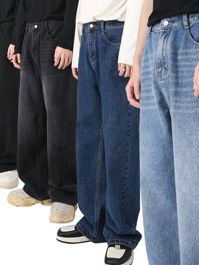Baggy Jeans with Pockets - Clothes For Her Online Store