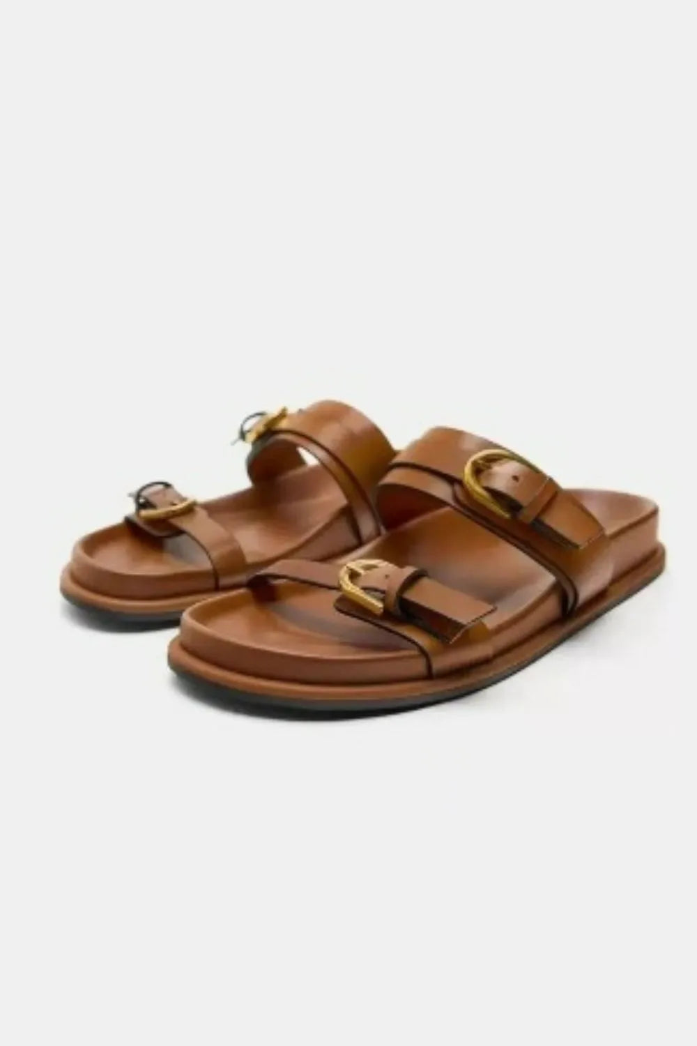 Open Toe Flats Sandals