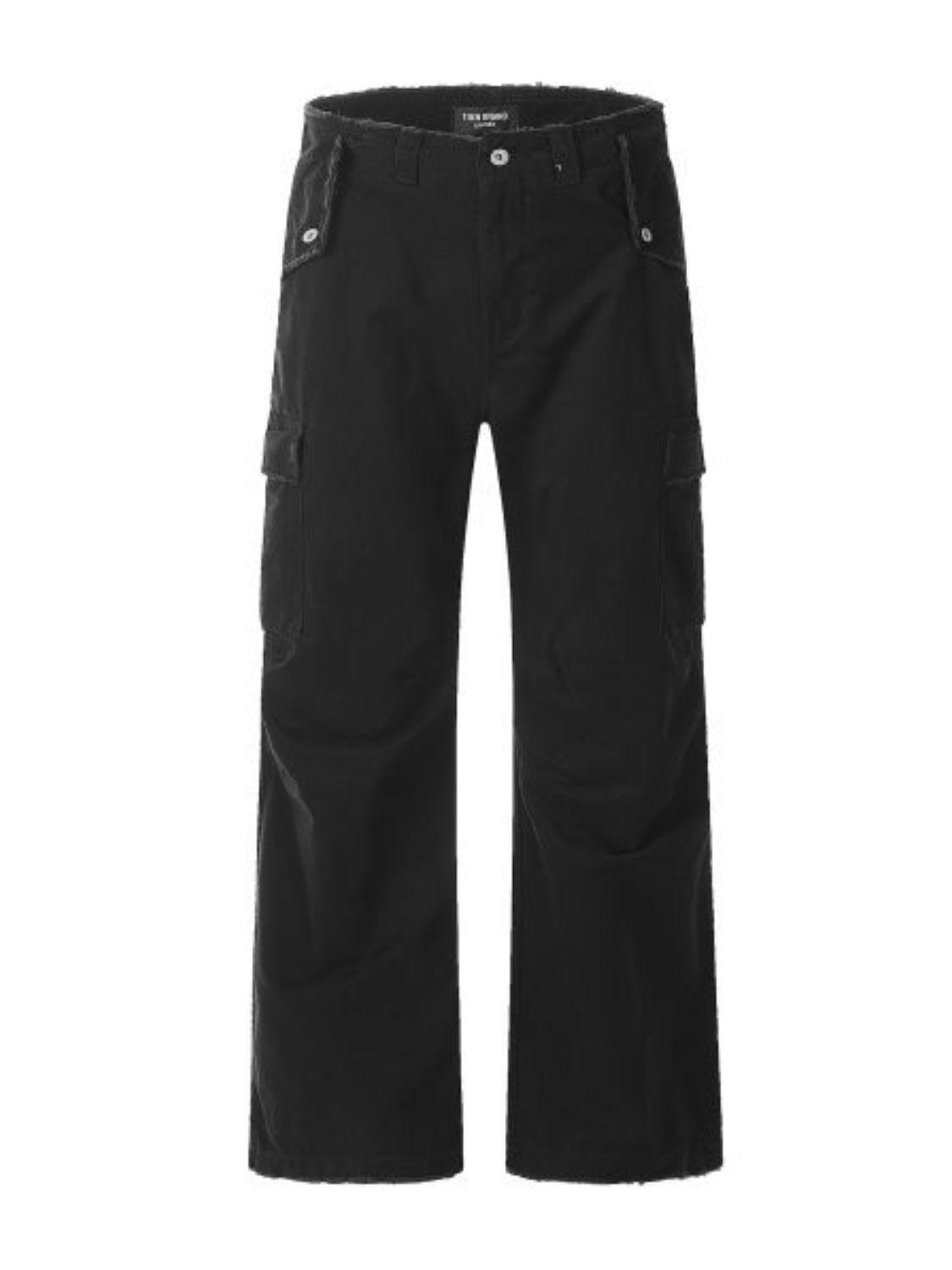 Men's Straight Leg Cargo Pants - Clothes For Her Online Store