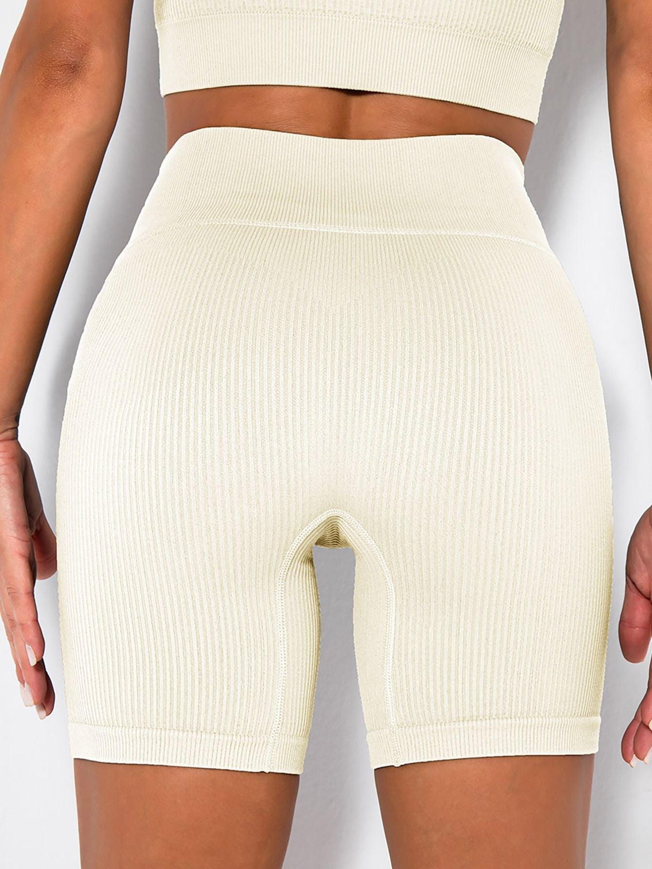 3 Pack Ribbed Soft New Cheap Women's High Waisted Biker Shorts Anti Chafing Slip Shorts Shorts Underwear Yoga Workout Shorts - Clothes For Her Online Store