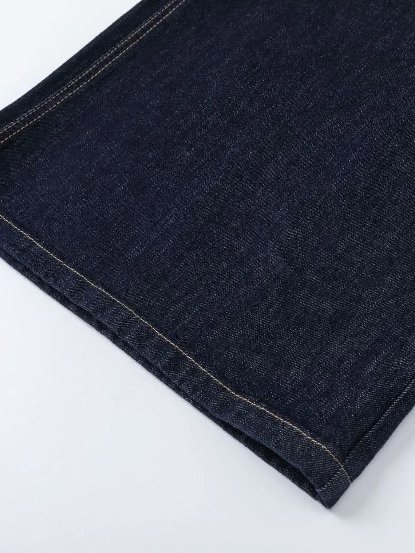 Men's Wide-Leg Denim Shorts