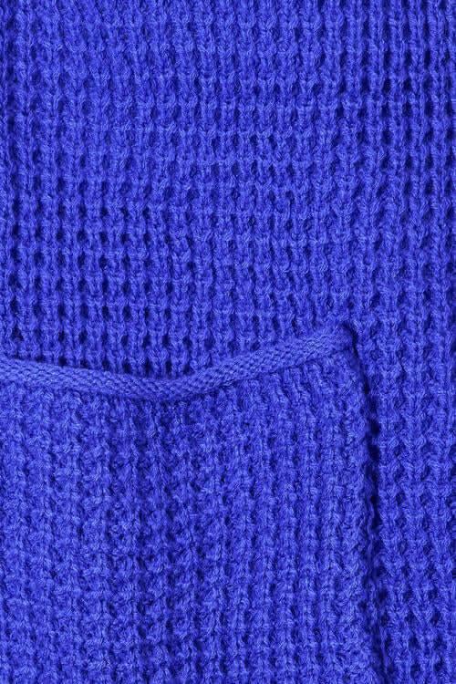 Zenana Full Size Waffle-Knit Open Front Cardigan - Clothes For Her Online Store