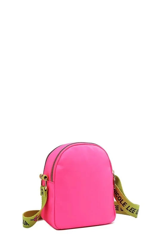 Nicole Lee USA Color Patch Crossbody Bag