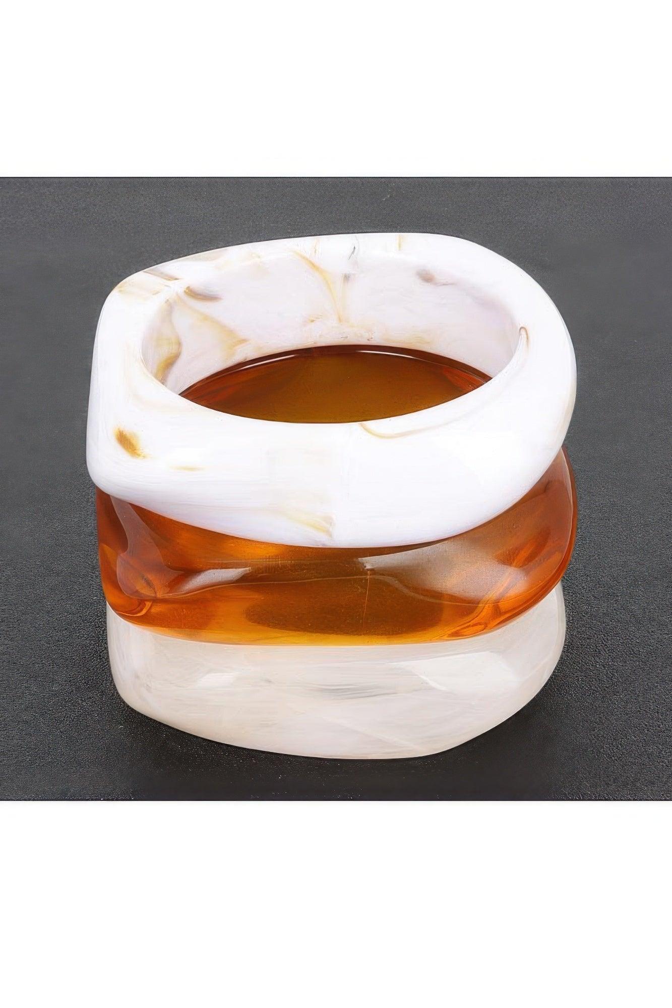 3pack Resin Bangle - Clothes For Her Online Store