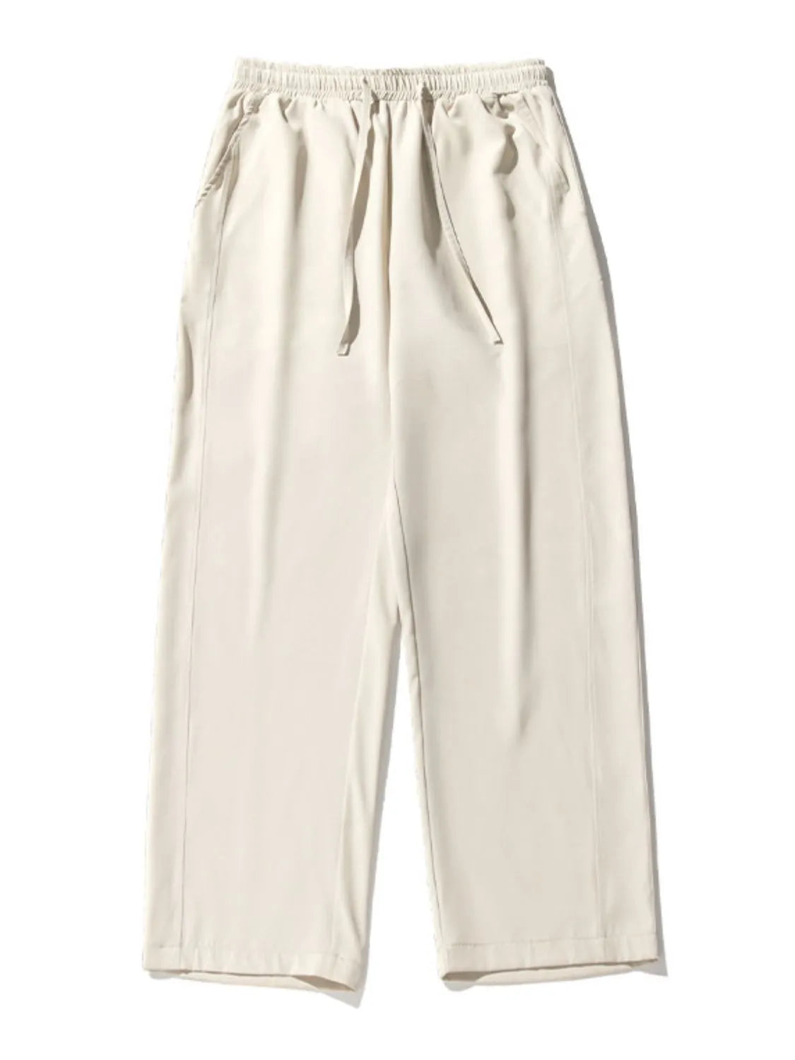Men's Drawstring Wide Leg Pants