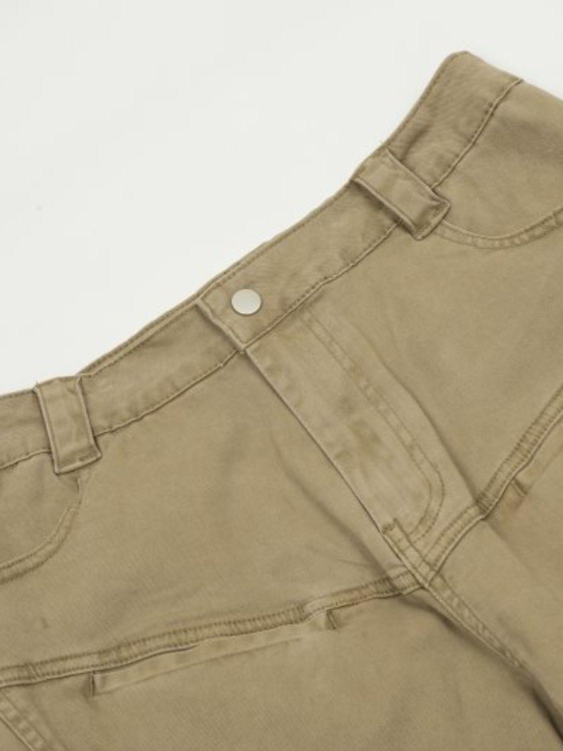 Men's Straight Leg Cargo Pants - Clothes For Her Online Store