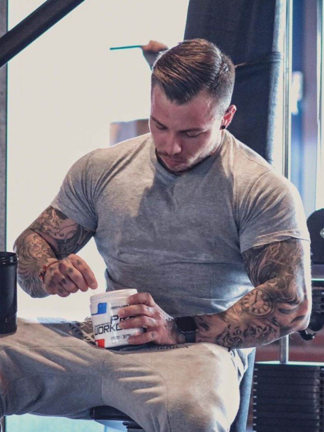 Men's Plus Size Round Neck Short Sleeve T-Shirt